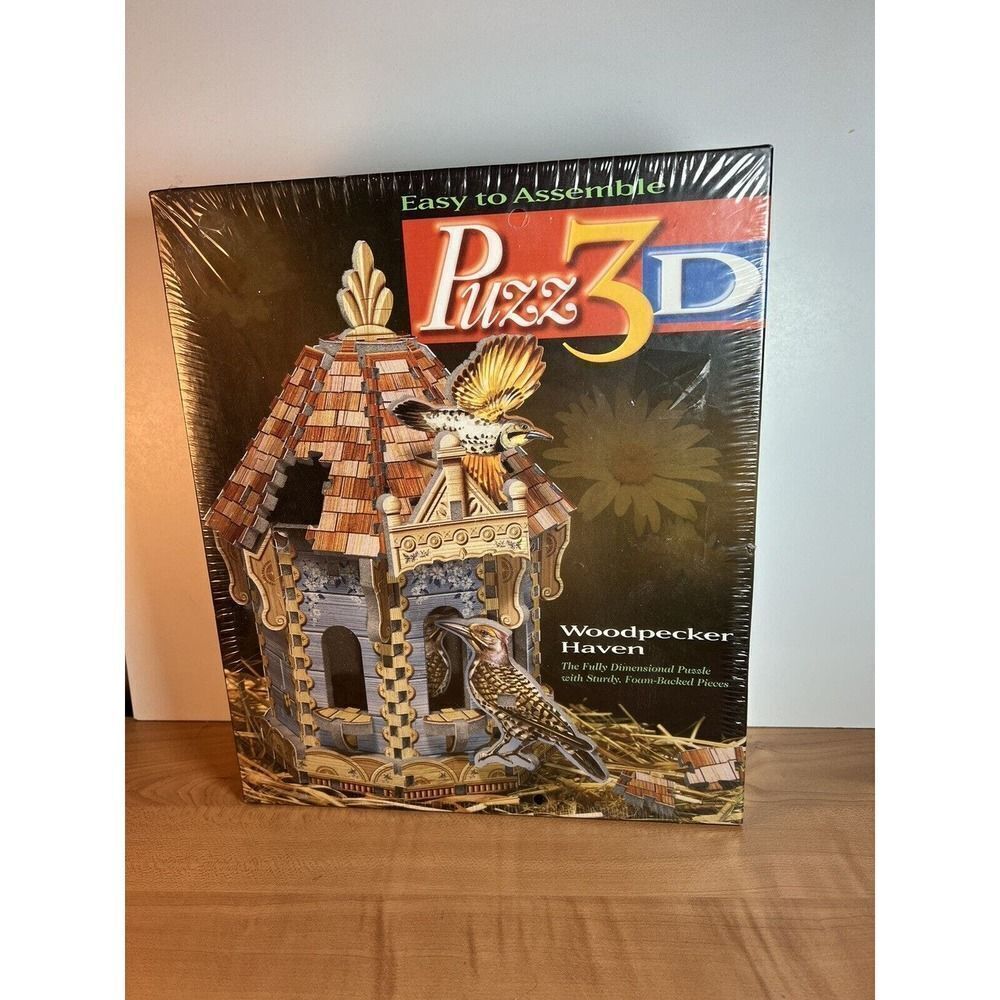 Woodpecker Haven Beautiful Jigsaw 3D Puzzle NEW